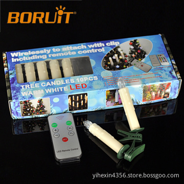 Factory Outlet Christmas Tree Decoration LED Mini Electric Candle Light
